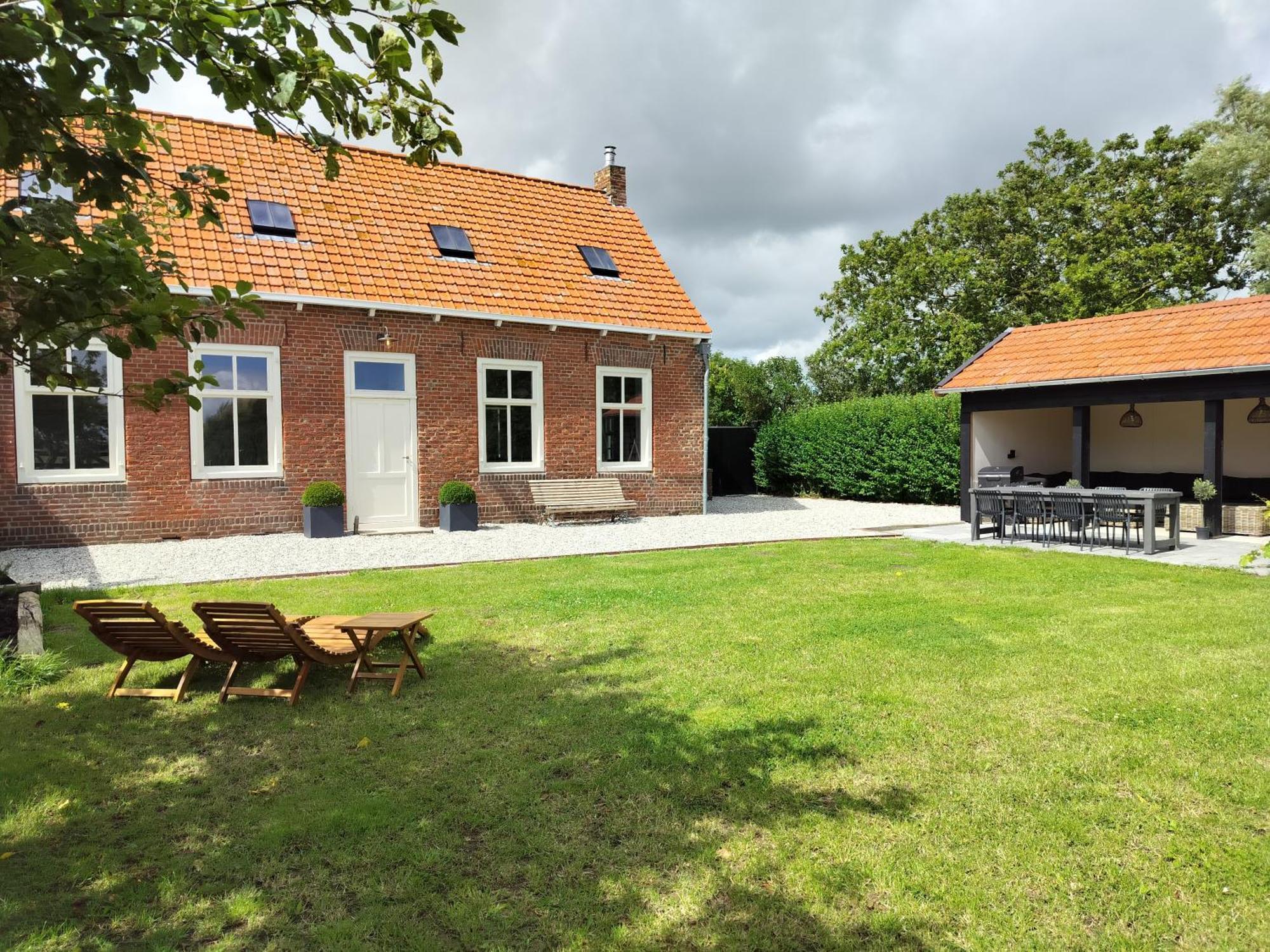 B&B 'Hof Baaiweg' Met Barrelsauna Zoutelande Dış mekan fotoğraf